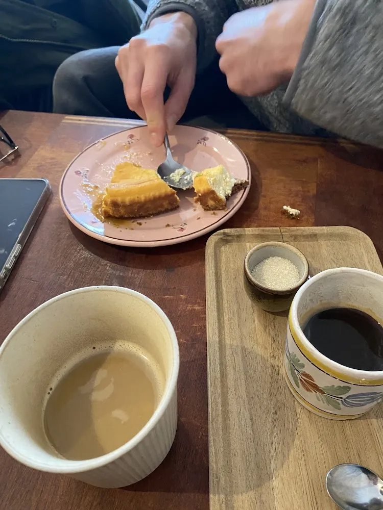 Cheesecake Et Café
